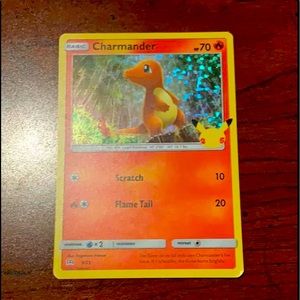 Holo Charmander 25th Anniversary